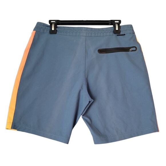 Vissla El Sporto 8" Board Shorts Blue Orange Men’s 30 Surf Swim Trunks - Picture 3 of 10
